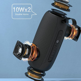 Głośnik Bluetooth AWEI Y370 20W czarny