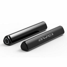 Przenośny Soundbar głośnik kompatybilny z Bluetooth Awei Y333 Wodoodporny, czarny