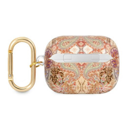Etui Guess Paisley Strap Collection do AirPods Pro cover, złoty/gold