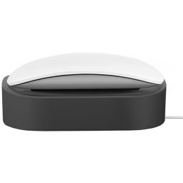 Stacja dokująca UNIQ Nova do Apple Magic Mouse / Apple AirPods / Apple AirPods Pro, ciemnoszary