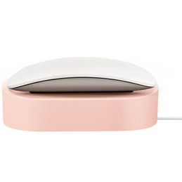 Stacja dokująca UNIQ Nova do Apple Magic Mouse / Apple AirPods / Apple AirPods Pro, różowy