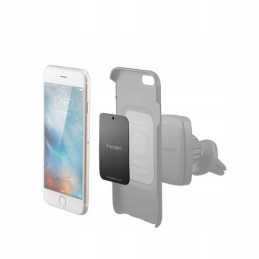 Blaszki do uchwytów Spigen Kuel Car Mount Metal Plates A210, czarne