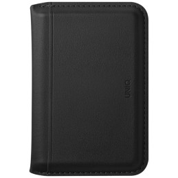 Magnetyczny portfel RFID UNIQ Lyden DS stojak na telefon czarny