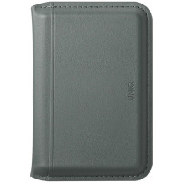 Magnetyczny portfel RFID UNIQ Lyden DS stojak na telefon zielony