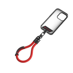 Uniwersalna smycz Audi crossbody do telefonu 28cm 10mm, czerwone