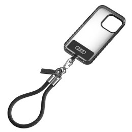 Uniwersalna smycz Audi crossbody do telefonu 28cm 8mm, czarne