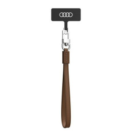 Uniwersalna smycz Audi crossbody do telefonu 28cm 10mm, brązowy/brown