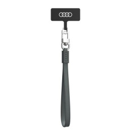 Uniwersalna smycz Audi crossbody do telefonu 28cm 10mm, szary/gray