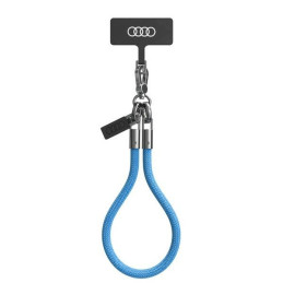 Uniwersalna smycz Audi crossbody do telefonu 28cm 8mm, niebieskie