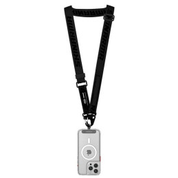 Uniwersalna smycz do telefonu Skinarma Scout XE, czarna