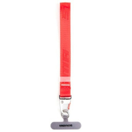 Uniwersalna smycz do telefonu Skinarma Scout Handstrap, czerwona