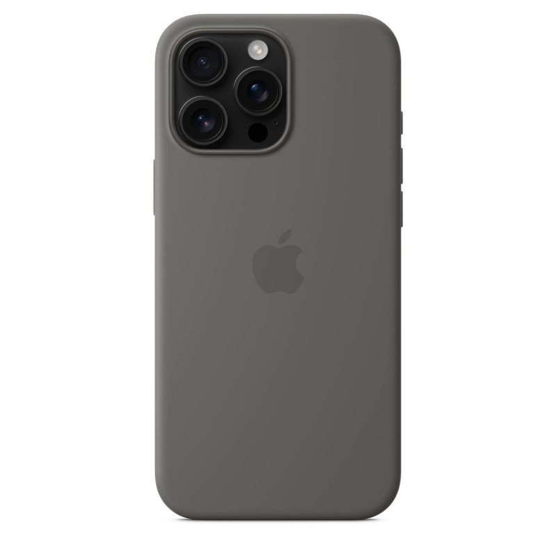 Etui Apple Silicone Case do MagSafe do iPhone 16 Pro Max szare
