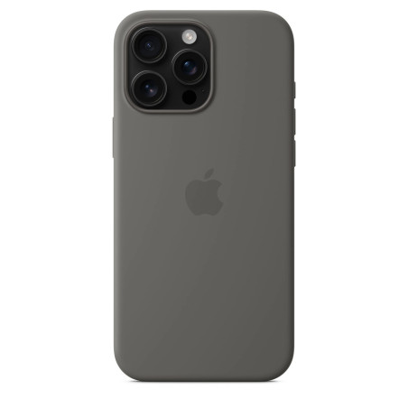 Etui Apple Silicone Case do MagSafe do iPhone 16 Pro Max szare