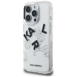 Etui Karl Lagerfeld IML Sketched Graphic do iPhone 16 Pro Max, przezroczyste