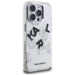 Etui Karl Lagerfeld IML Sketched Graphic do iPhone 16 Pro Max, przezroczyste