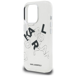 Etui Karl Lagerfeld IML Sketched Graphic do iPhone 16 Pro Max, przezroczyste