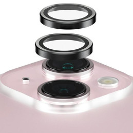 Szkło hartowane na obiektyw aparatu PanzerGlass Hoops Lens Protector do iPhone 15 / 15 Plus