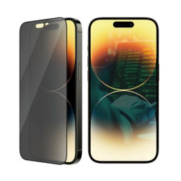 Szkło hartowane na cały ekran PanzerGlass Ultra-Wide Fit Privacy do iPhone 14 Pro, prywatyzujące