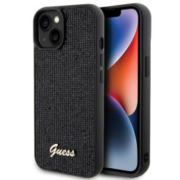 Etui Guess Disco Metal Script do iPhone 14 czarne