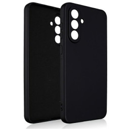 Etui Beline Silicone do Galaxy A56 5G    czarny