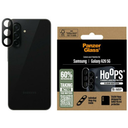 Szkło hartowane na obiektyw aparatu PanzerGlass Hoops Lens Protector do Galaxy A26 5G, przezroczyste