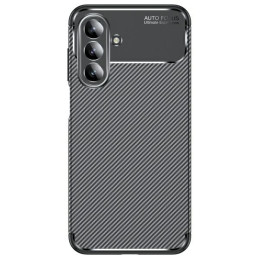Etui Beline Carbon Armor do Galaxy A26 5G, czarne