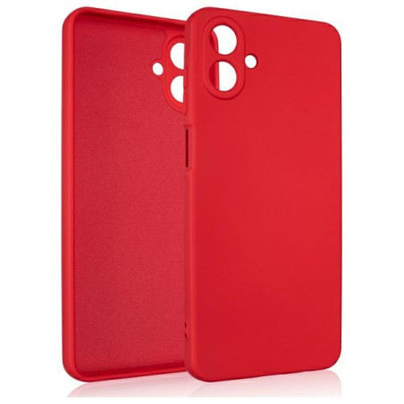 Etui Beline Silicone do Galaxy A07 czerwony