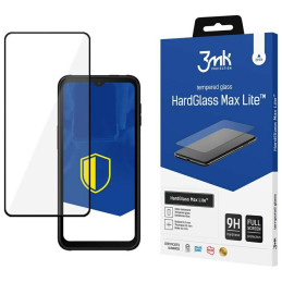 Szkło hartowane 3MK HardGlass Max Lite do Galaxy XCover 7, czarna ramka