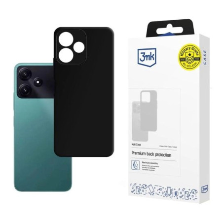 Etui 3MK Matt Case do Poco M6 Pro 5G, czarne