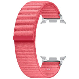 Pasek Samsung Fabric do Galaxy Watch 8 / Watch 8 Classic (S/M) coralred