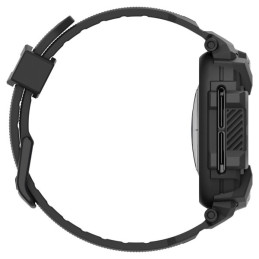 Etui z paskiem Spigen Rugged Armor Pro do Galaxy Watch Ultra 47mm, czarne matowe
