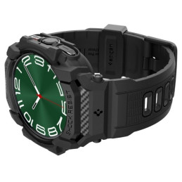 Etui z paskiem Spigen Rugged Armor Pro do Galaxy Watch Ultra 47mm, czarne matowe