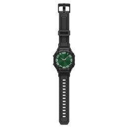 Etui z paskiem Spigen Rugged Armor Pro do Galaxy Watch Ultra 47mm, czarne matowe