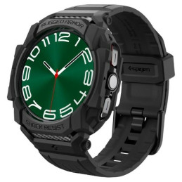 Etui z paskiem Spigen Rugged Armor Pro do Galaxy Watch Ultra 47mm, czarne matowe