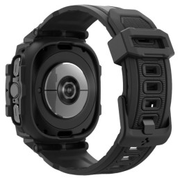 Etui z paskiem Spigen Rugged Armor Pro do Galaxy Watch Ultra 47mm, czarne matowe