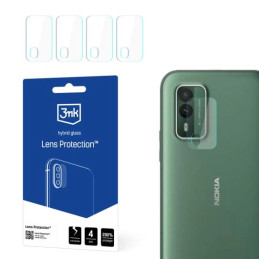 Szkło na obiektyw aparatu 3mk Lens Protection do Nokia XR21, 4szt