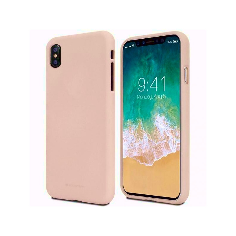 Etui Mercury Soft do Nokia 8, różowo piaskowe