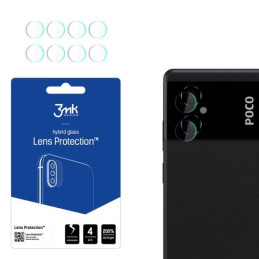 Szkło na obiektyw aparatu 3mk Lens Protection do Xiaomi POCO M4 5G, 4szt