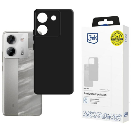 Etui 3MK Matt Case do POCO M7 Pro 5G, czarne