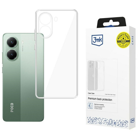 Etui 3MK Clear Case do POCO X7 Pro, przezroczyste
