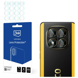 Szkło na obiektyw aparatu 3mk Lens Protection do POCO X7, 4szt
