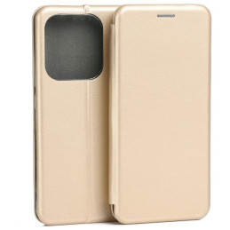 Etui Beline Book Magnetic do Xiaomi Redmi Note 14 5G złote