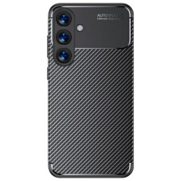 Etui Beline Carbon Armor do Xiaomi Redmi Note 14 Pro+ 5G, czarne