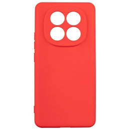 Etui Beline Silicone do Xiaomi Redmi Note 14 Pro+, czerwone