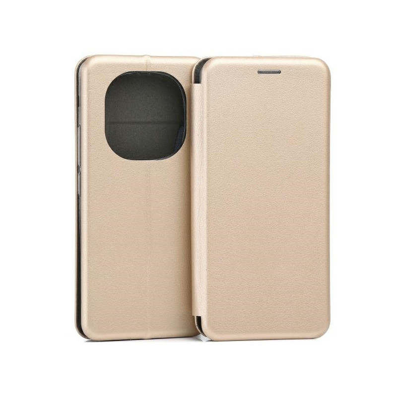 Etui Beline Book Magnetic do Redmi Note 14 Pro 5G złote