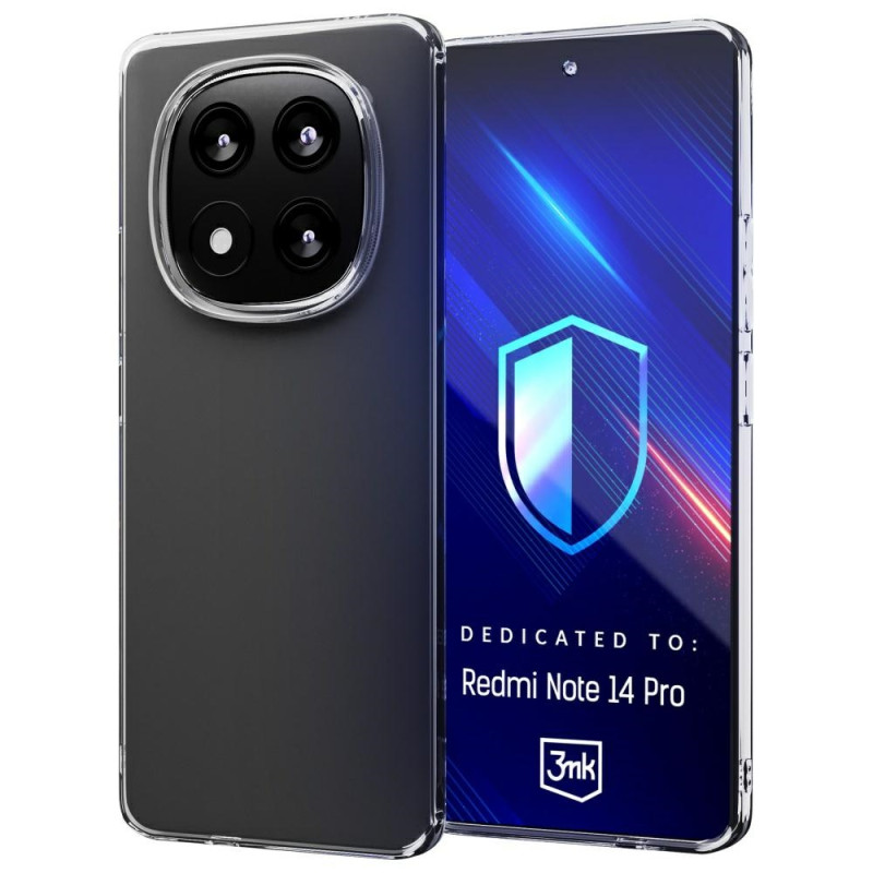 Etui 3MK Clear Case do Redmi Note 14 Pro, przezroczyste