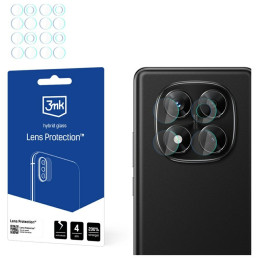 Szkło na obiektyw aparatu 3mk Lens Protection do Redmi Note 14 Pro 4G, 4szt
