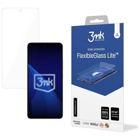 Szkło Hybrydowe Lite 3MK FlexibleGlass Lite do Redmi Note 14 4G