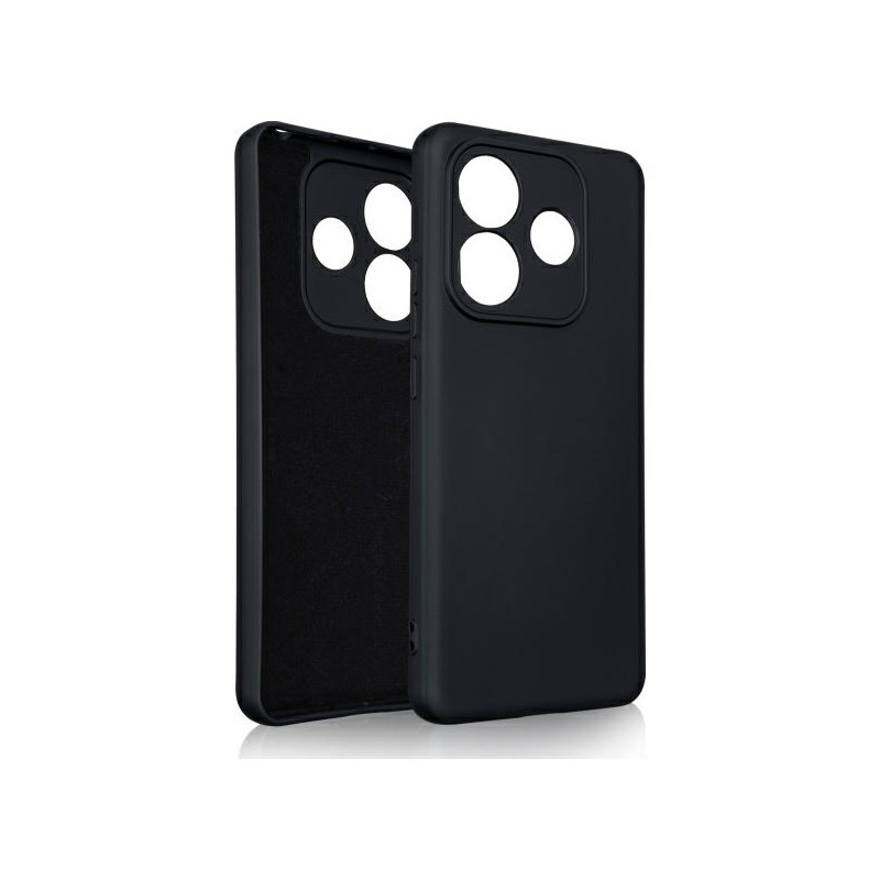 Etui Beline Silicone do Xiaomi Redmi Note 14, czarne