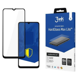 Szkło hartowane 3MK HardGlass Max Lite do Redmi 13C 5G, czarna ramka